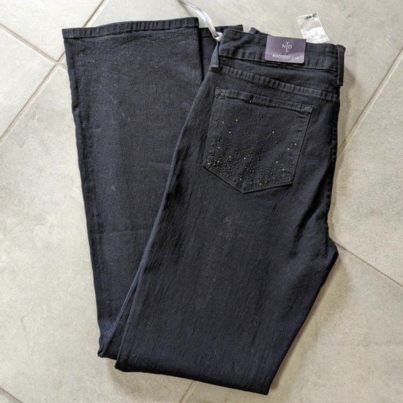 Not Your Daughter's Jeans Lift Tuck Technology Bootcut New With Tags Black - Picture 1 of 9
